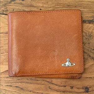 Vivienne Westwood Brown Leather Card Holder